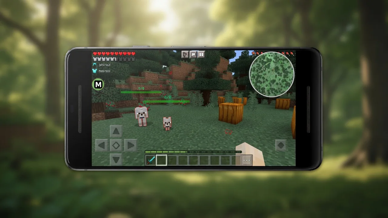 Toolbox: миникарта, HUD брони и здоровья в Minecraft Bedrock