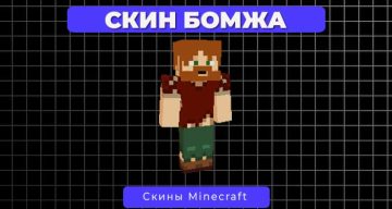 Скин Бомжа