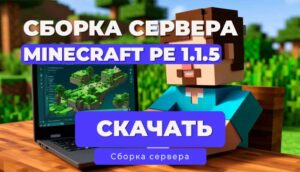 Готовая сборка Сервера Minecraft 1.1.5 Выживание/Гриф С красивым хотбаром (112 плагинов)