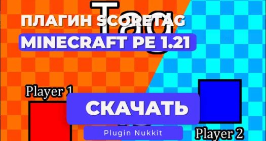 Плагин ScoreTag (Nukkit-MOT/PetterM1) + Placeholder API / More Placeholders