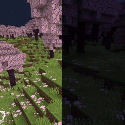 Текстуры Full Bright [Night Vision] MCBE 1.21