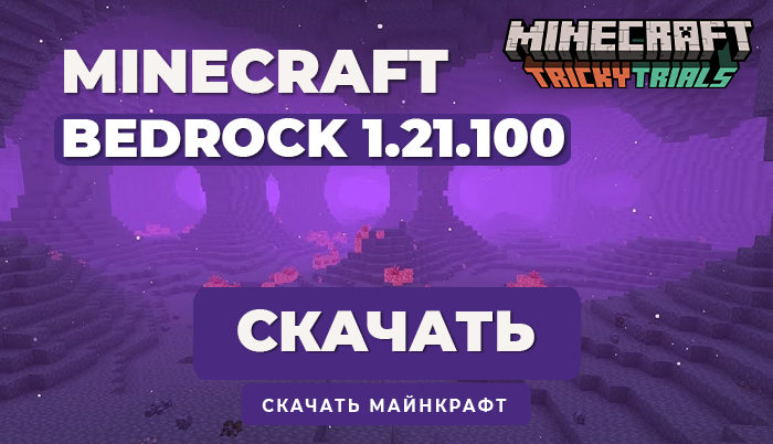 Minecraft PE 1.21.100 [Полная версия]