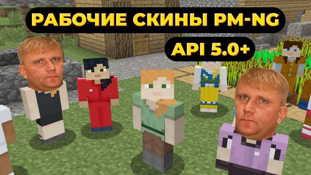 Плагин для отображения persona скинов для PocketMine-MP/NetherGames API 5.0.0+