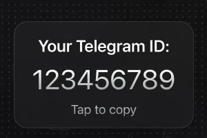 Готовый Telegram-бот для получения ID пользователей 2026
