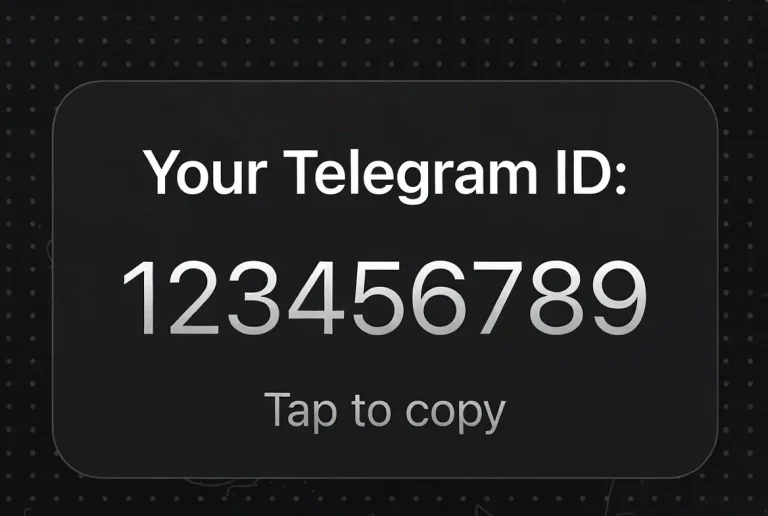 Готовый Telegram-бот для получения ID пользователей — MyID Bot бесплатно 2026