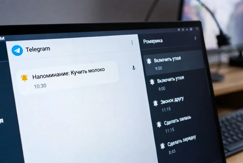 Готовый Telegram бот для создания напоминаний — Aiogram 3.x 2026