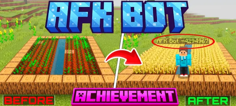 Мод АФК Загрузчик чанков [Minecraft BE 1.21-1.26]