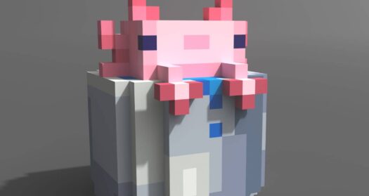 Текстуры 3D Вёдра для Minecraft BE 1.26