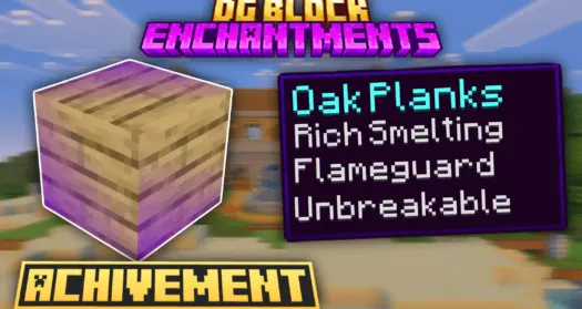 Мод Block Enchantments (Зачарования Блоков) [Minecraft BE 1.21 - 1.26]