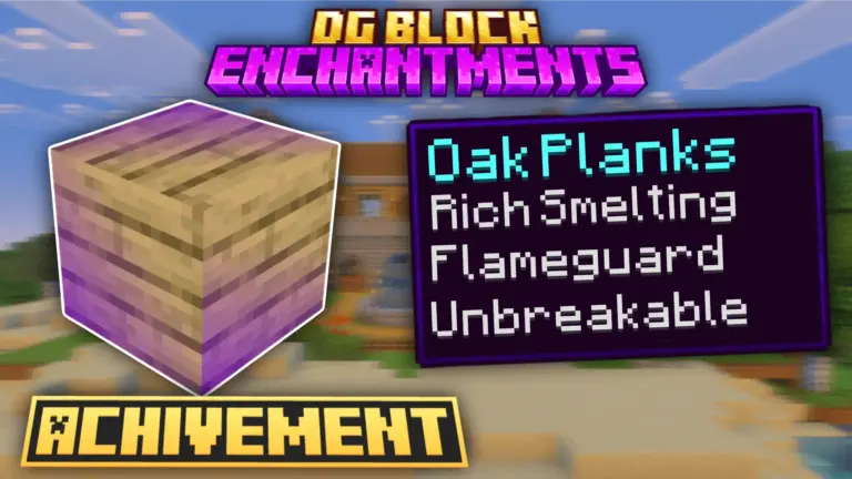 Мод Block Enchantments (Зачарования Блоков) [Minecraft BE 1.21 - 1.26]