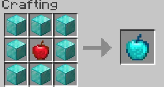 Мод Алмазные Яблоки [Minecraft BE 1.21 - 1.26]