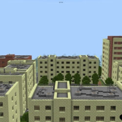 Карта Minecraft Bedrock 1.21.130: Двор Санкт Перебрург