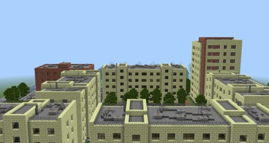 Карта Minecraft Bedrock 1.21.130: Двор Санкт Перебрург