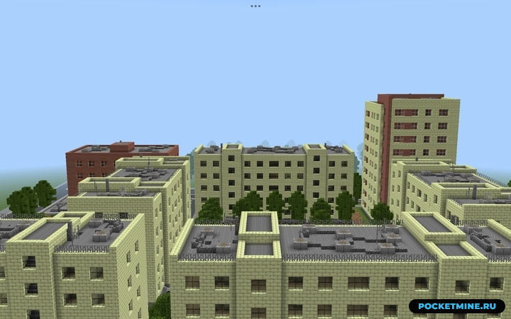 Карта Minecraft Bedrock 1.21.130: Двор Санкт Перебрург