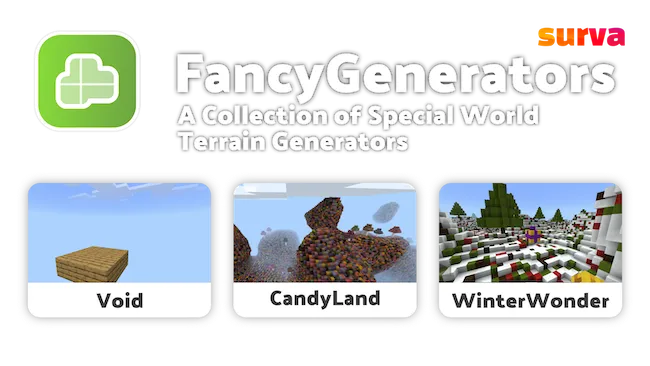 Плагин FancyGenerators [PocketMine-MP] API 5+