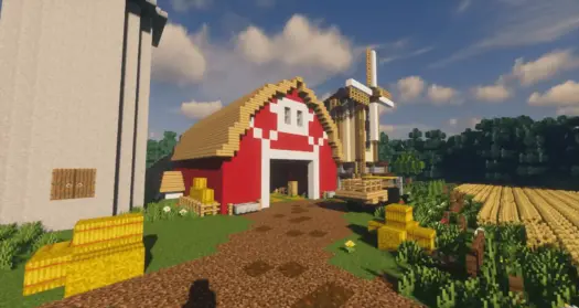 Карта The Farm Minecraft Bedrock 1.26.0-1.26.3