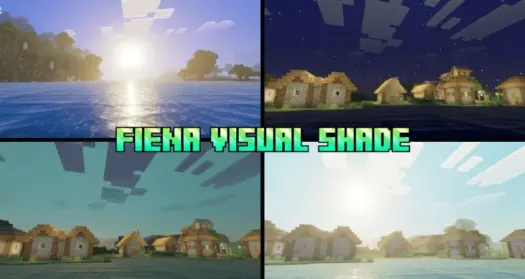 Шейдеры Fiena Visual Shade [Minecraft BE 1.26]