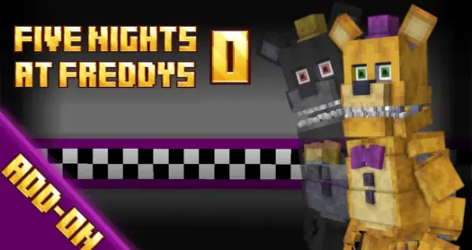 Мод: Five Nights At Freddy's 0 (5 Ночей с Фредди) [Minecraft BE 1.21]
