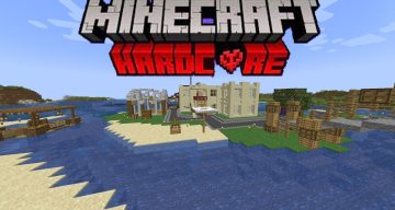 Текстуры «Фейк Hardcore» для Minecraft BE 1.26