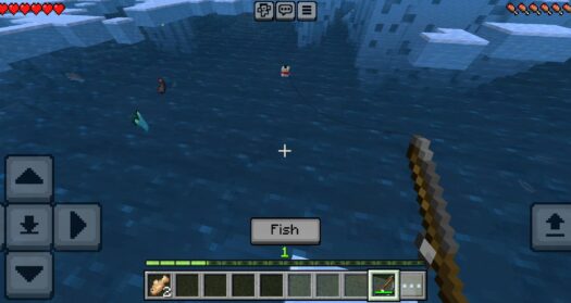 Мод Удачная рыбалка - Улов сокровищ [Minecraft BE