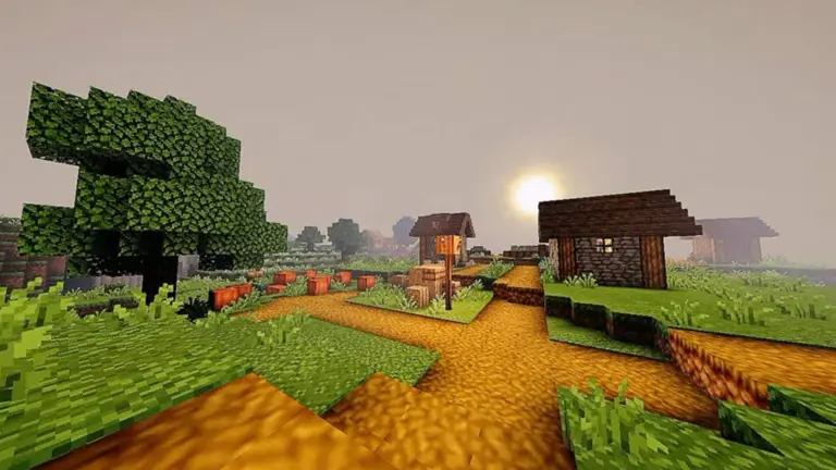 Средневековые шейдеры для [Minecraft BE 1.21.132-1.26]