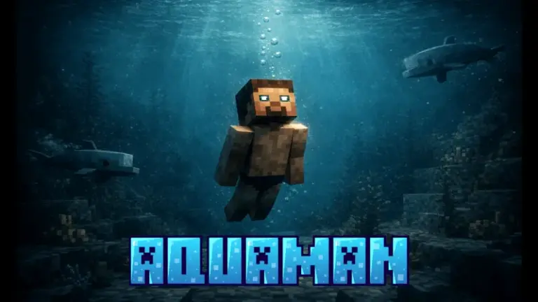 Мод: Аквамен Aquaman [Minecraft BE 1.26]