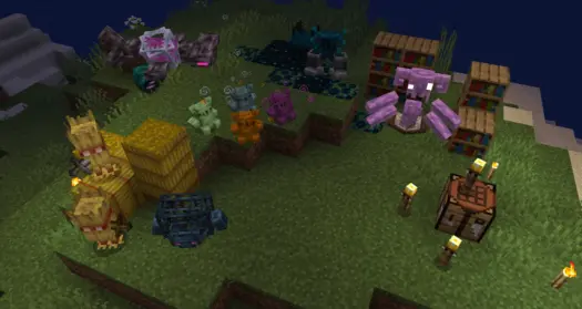 Мод Мутированные предметы [Minecraft BE 1.26]