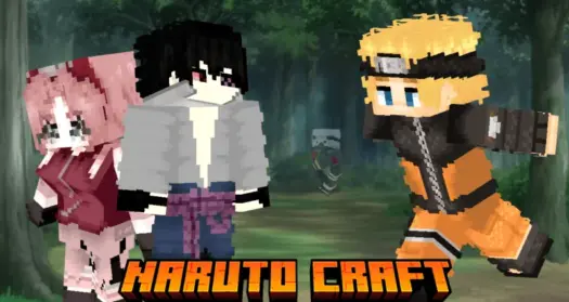 Мод Наруто Крафт [Minecraft BE 1.26]