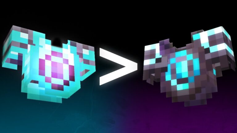 Текстурпак "Всё в незерит" Minecraft Bedrock 1.26