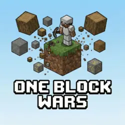 Карта One Block Wars Крутейший Sky Wars [Minecraft BE 1.26]