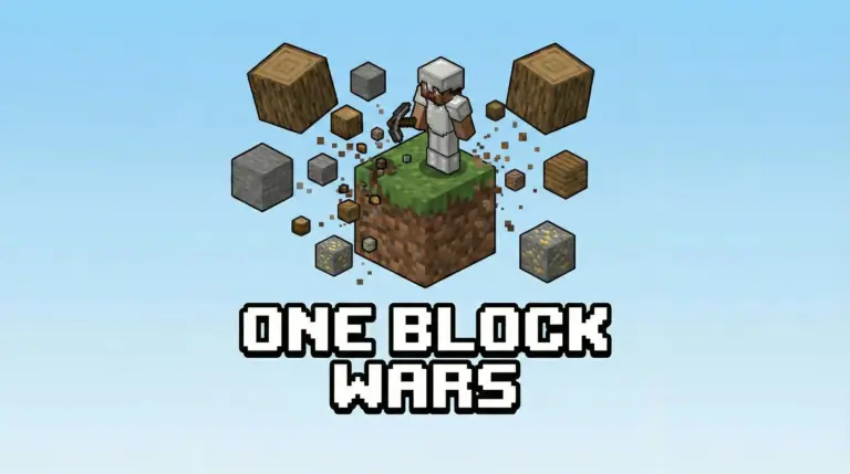 Карта One Block Wars Крутейший Sky Wars [Minecraft BE 1.26]