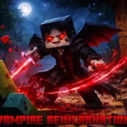 Мод Стать вампиром в Minecraft BE