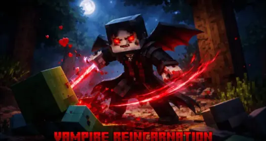 Мод Стать вампиром в Minecraft BE