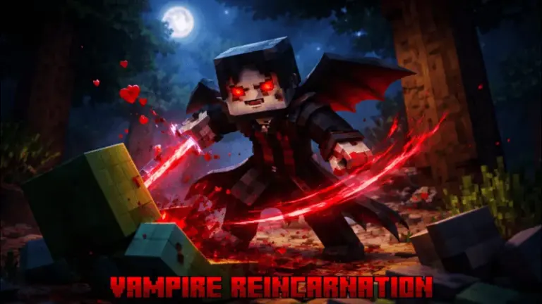 Мод Стать вампиром в Minecraft BE