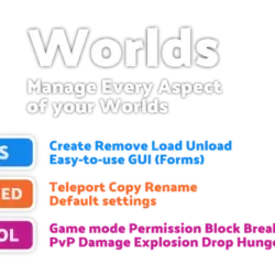 Плагин Worlds [PocketMine-MP] API 5+