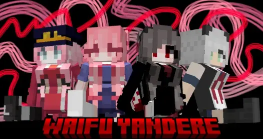 Мод девочки Беспризорники ЯНДЕРЕ [Minecraft BE 1.26]