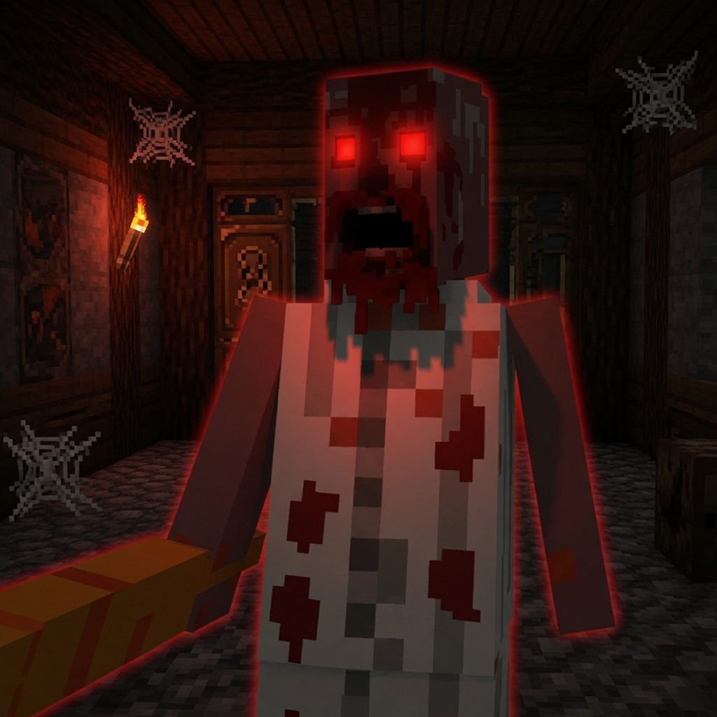 Карта Granny Horror Minecraft BE 1.21+