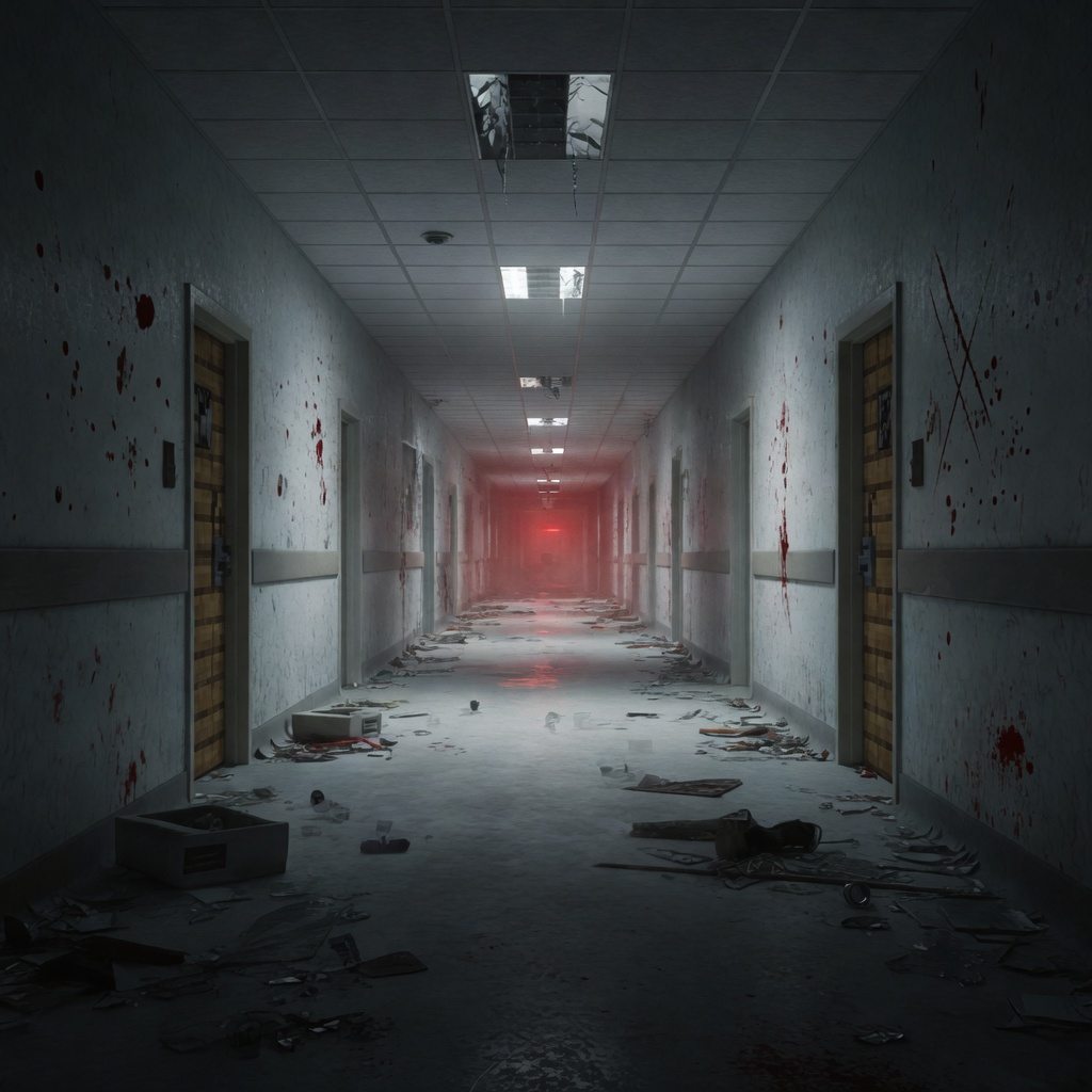 Карта Horror Hospital Minecraft BE 1.21+
