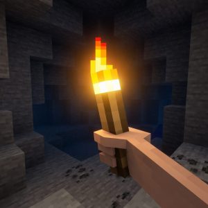 Мод Динамический свет Minecraft BE 1.21+