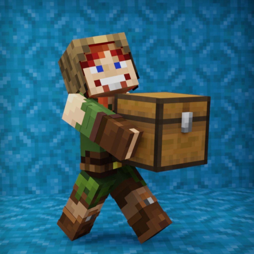 Мод Поднять и нести Minecraft BE 1.21+
