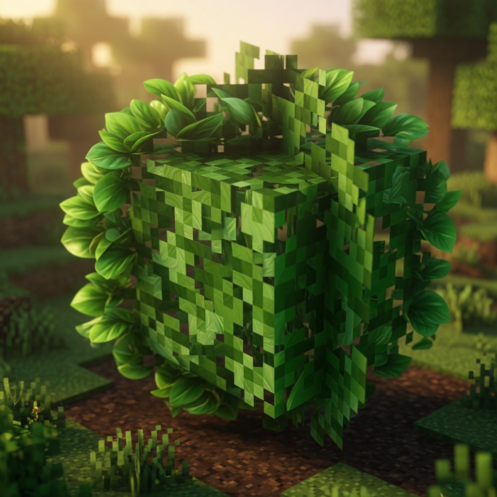 Текстуры Reef Better Leaves Minecraft BE 1.21+