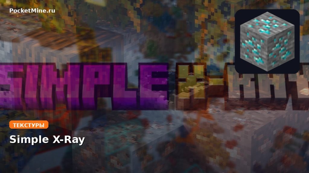 Текстуры Simple X-Ray Minecraft BE