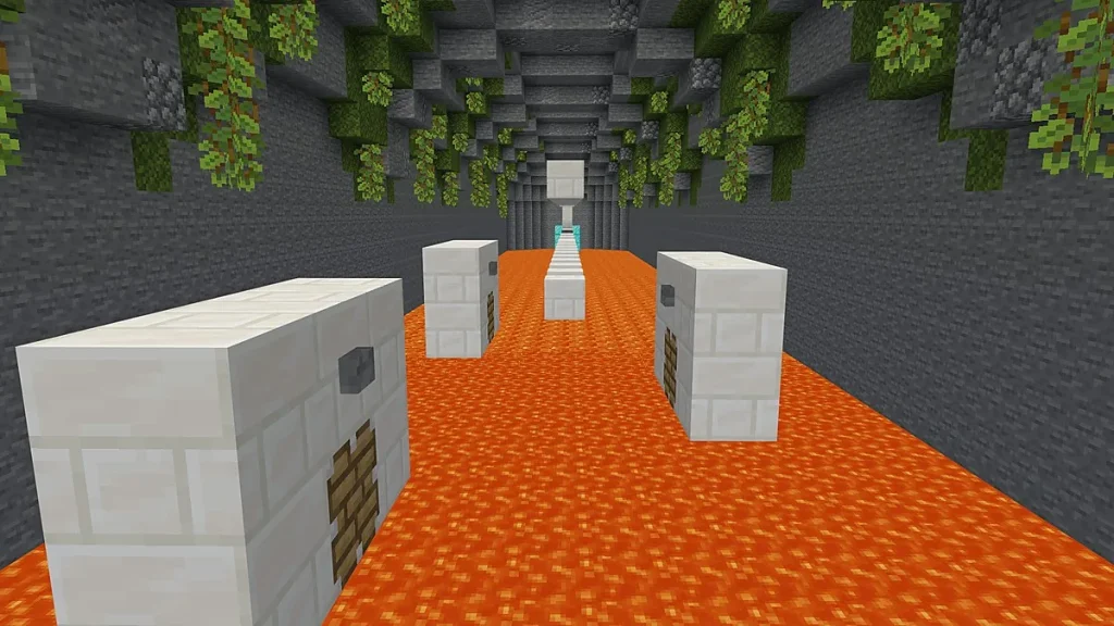 Карта Impossible Parkour Map Minecraft PE