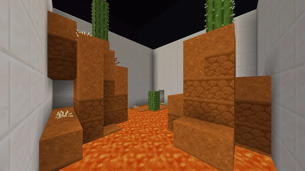 Карта Parkour B Map Minecraft PE