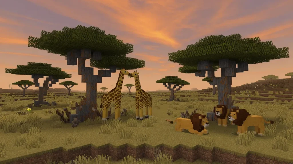 Мод World Animals Minecraft BE