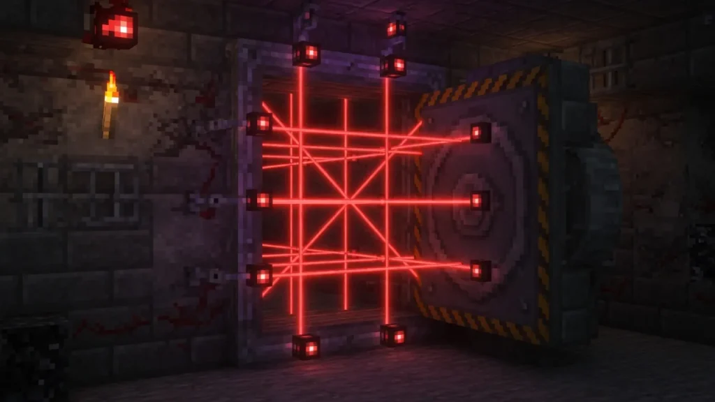 Мод [RED] SecurityCraft v1.5.1 Minecraft BE