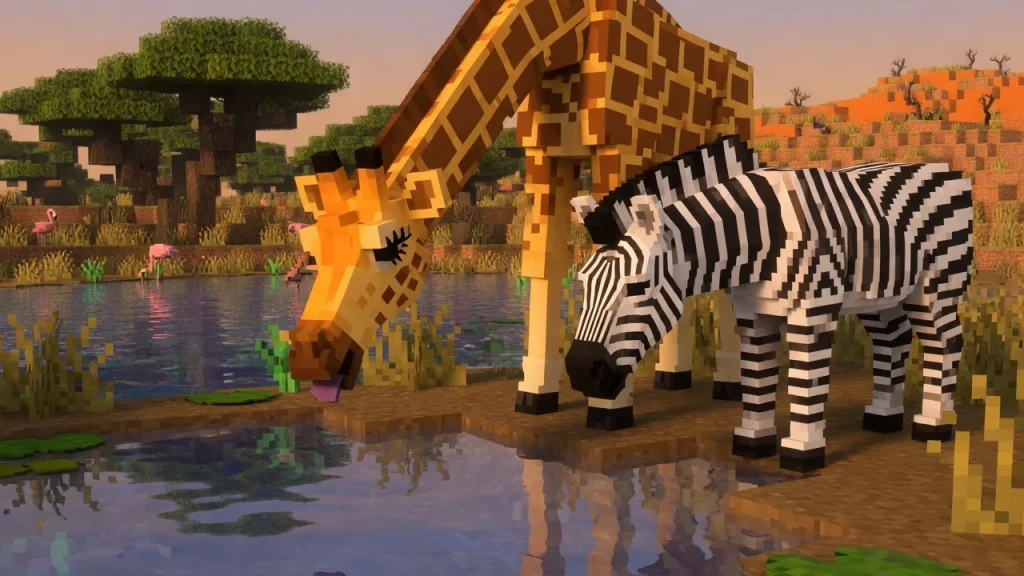 Мод World Animals Minecraft BE