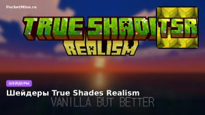 Шейдеры True Shades Realism Minecraft BE