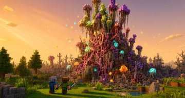 Мод Грибковая угроза Minecraft BE