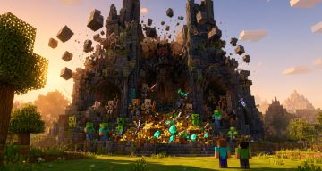 Карта Подземелья Minecraft PE
